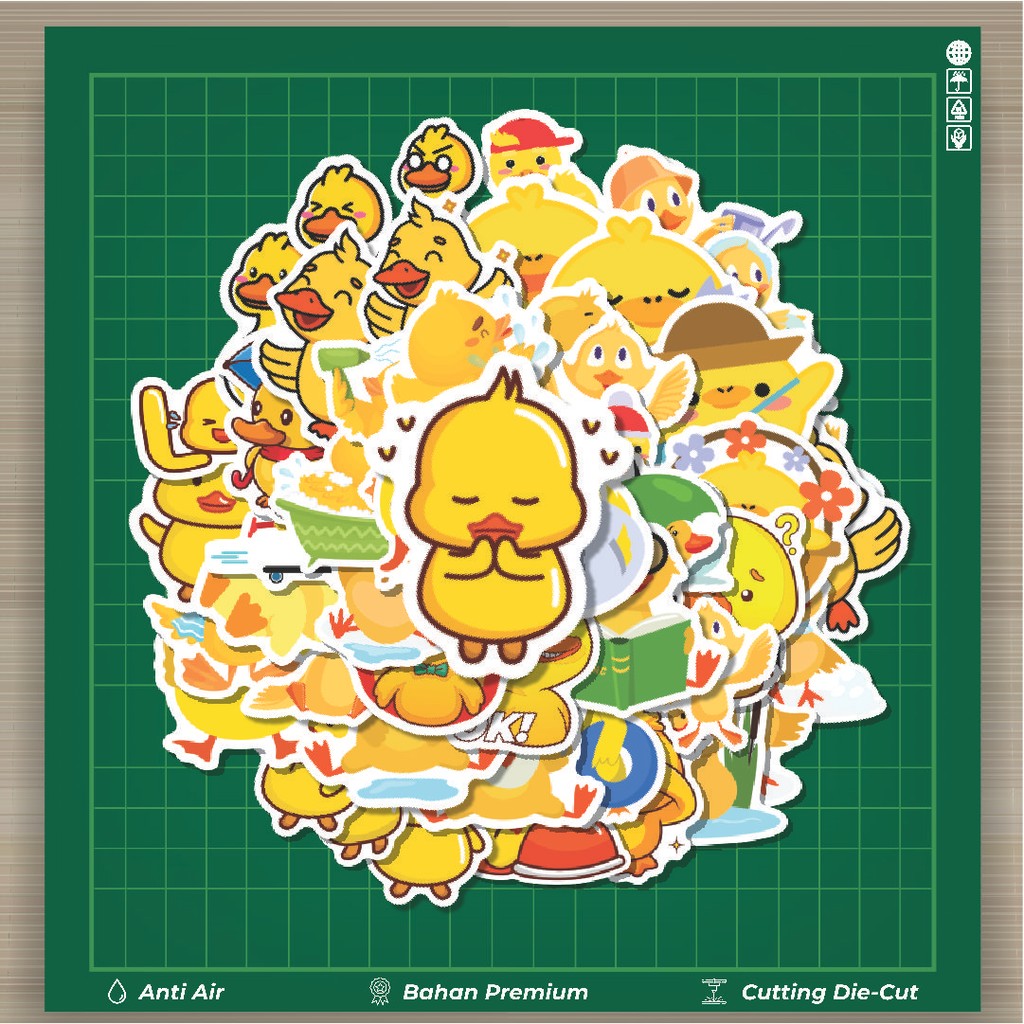 

HOT 50 PCS STIKER Stiker Hewan Bebek Stiker Fashion Cars Decal Dingin Kartu Album Custom Vinyl Anti Air- Sticker Aesthetic Buku Journal Koper Casing HP Tablet Laptop Helm Motor Botol Minum