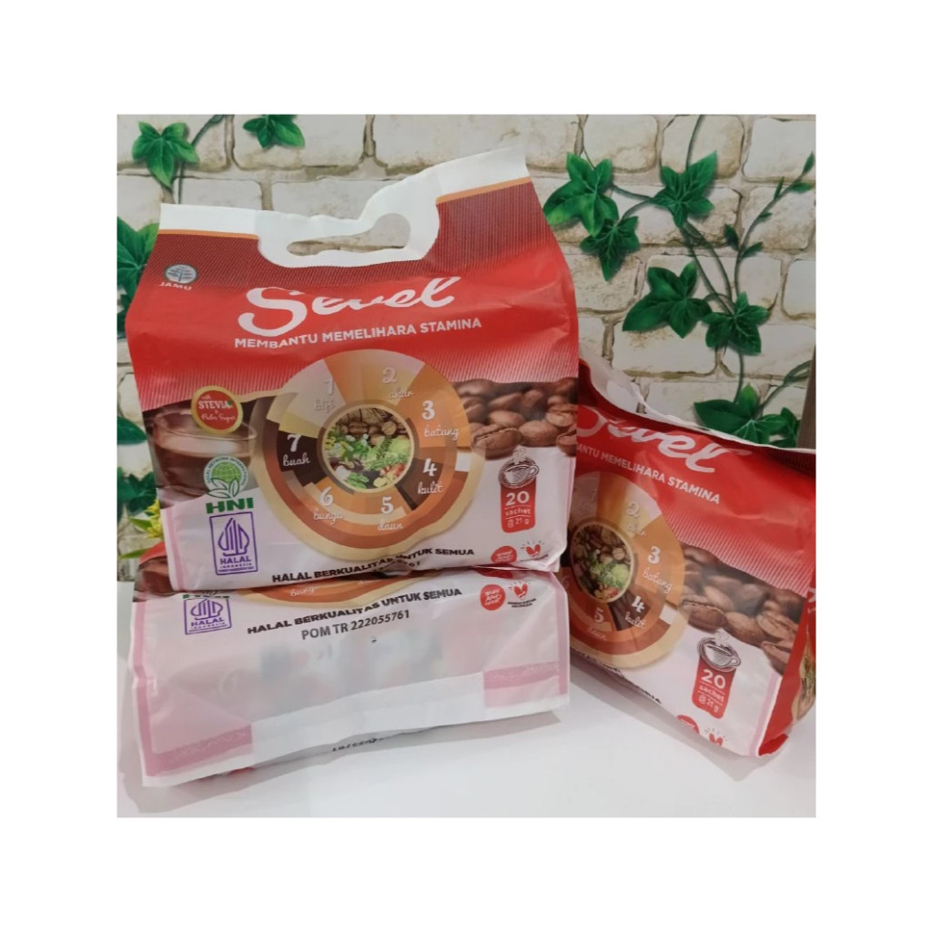 

Kopi Sevel HNI 20 Sachet - 100% Original - Kopi Herbal