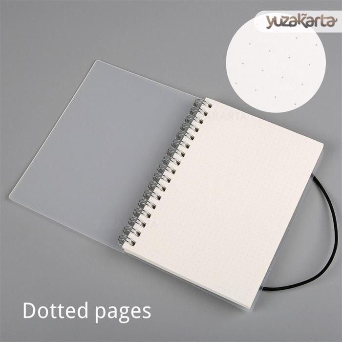 

Buku Binder Catatan Jurnal Harian Notebook Buku Agenda Ukuran A6 - BLANK PAGES