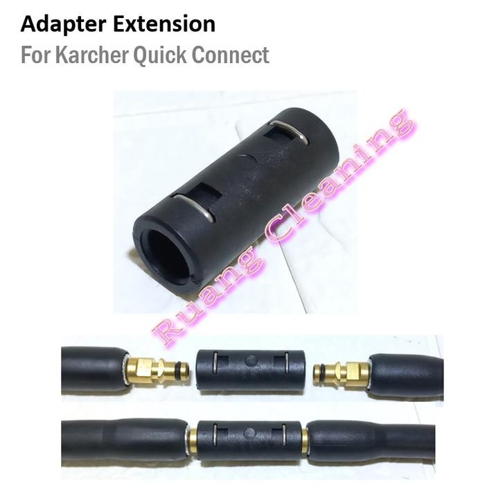 Adapter Extension Nyambung Selang Jet Cleaner Karcher Bosch Hasston - Adapter Karcher