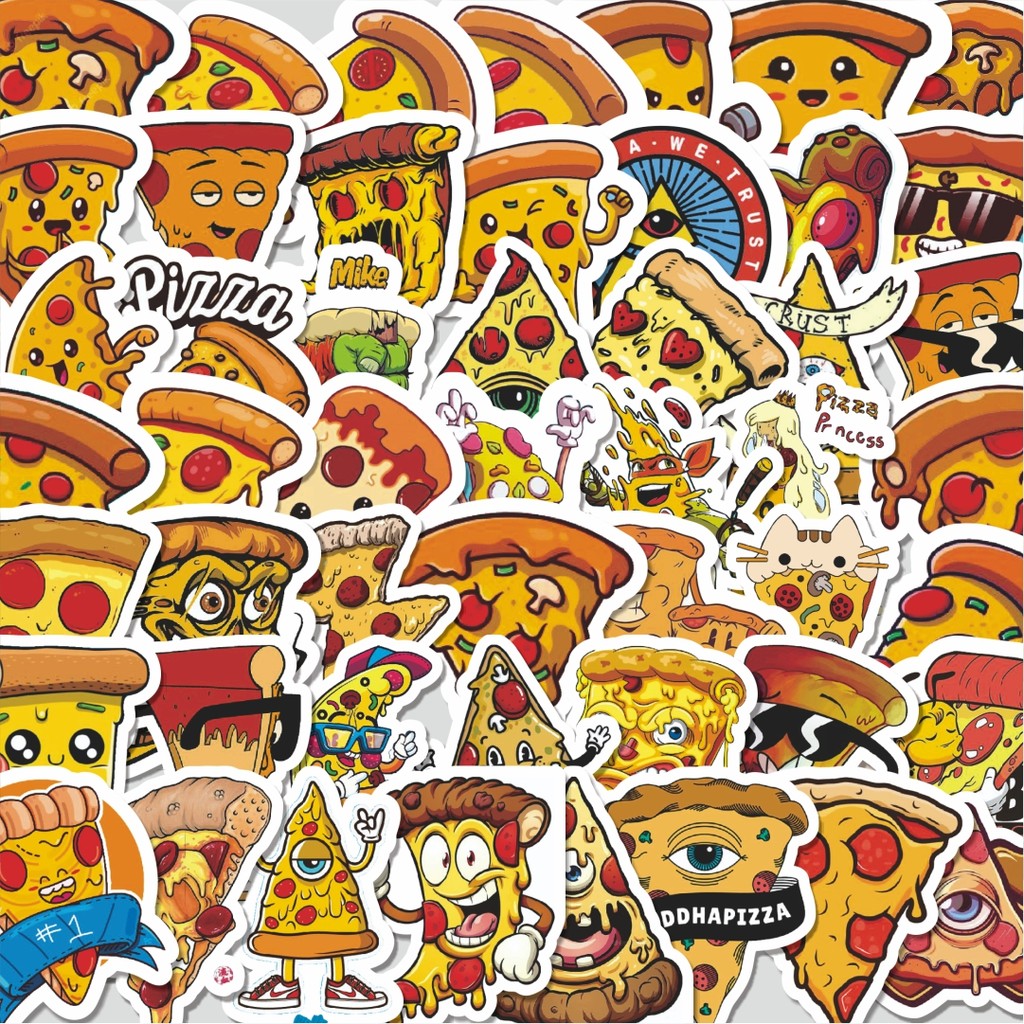 

Stiker Cutting Pack Stiker Food Delicious [Makanan Lezat] Isi 100Pcs Series Aesthetic Lucu Keren Untuk Koper Bahan Vynil