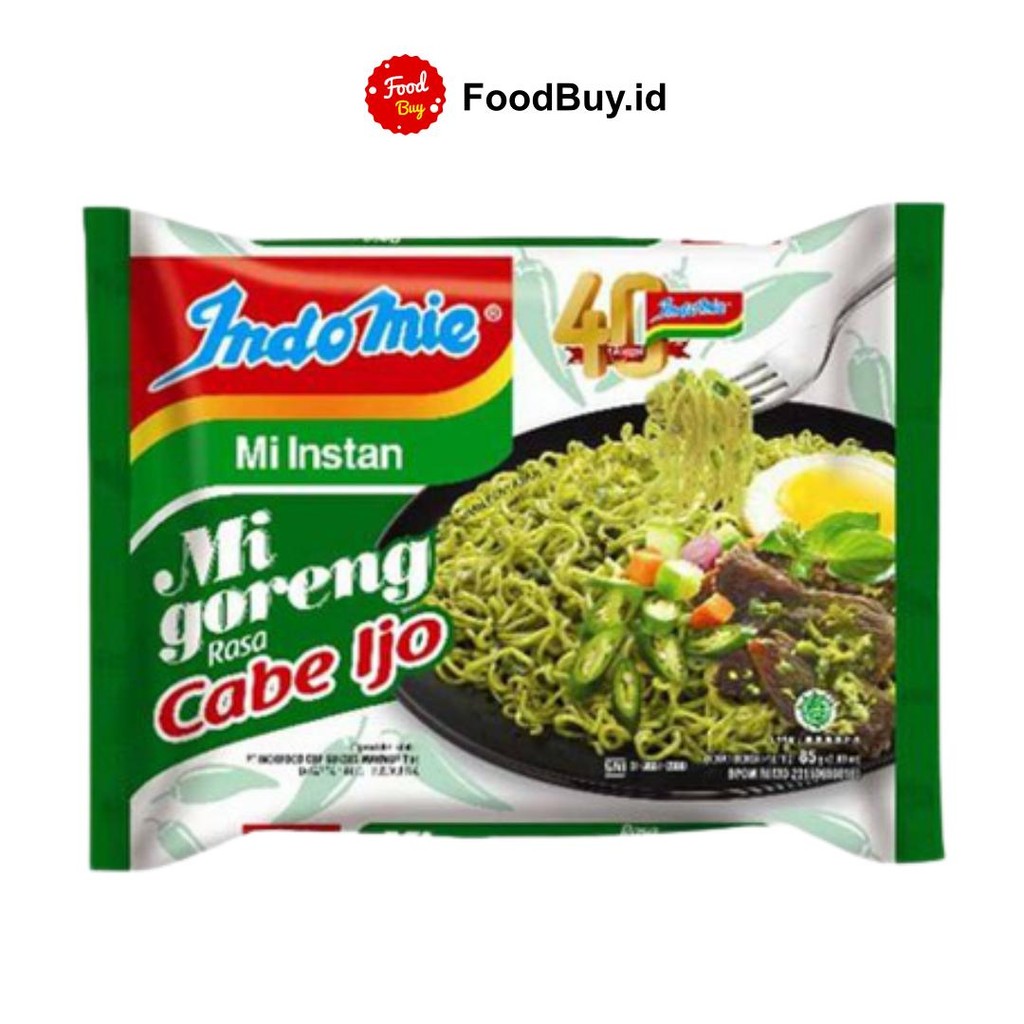 

Indomie Goreng Cabe Ijo 85 gr