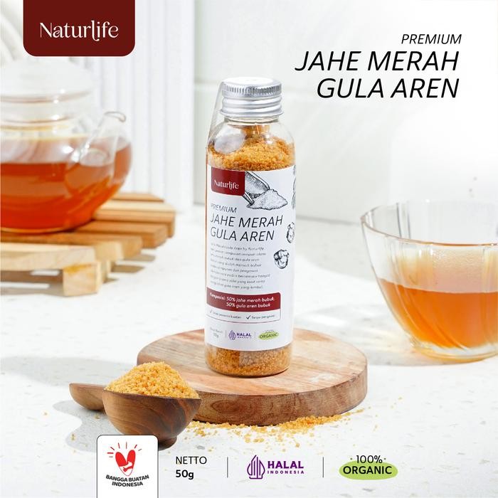 

Terjangkau~[PROMO] Jaher Merah Gula Aren Bubuk Naturlife Indonesia - 50 gram