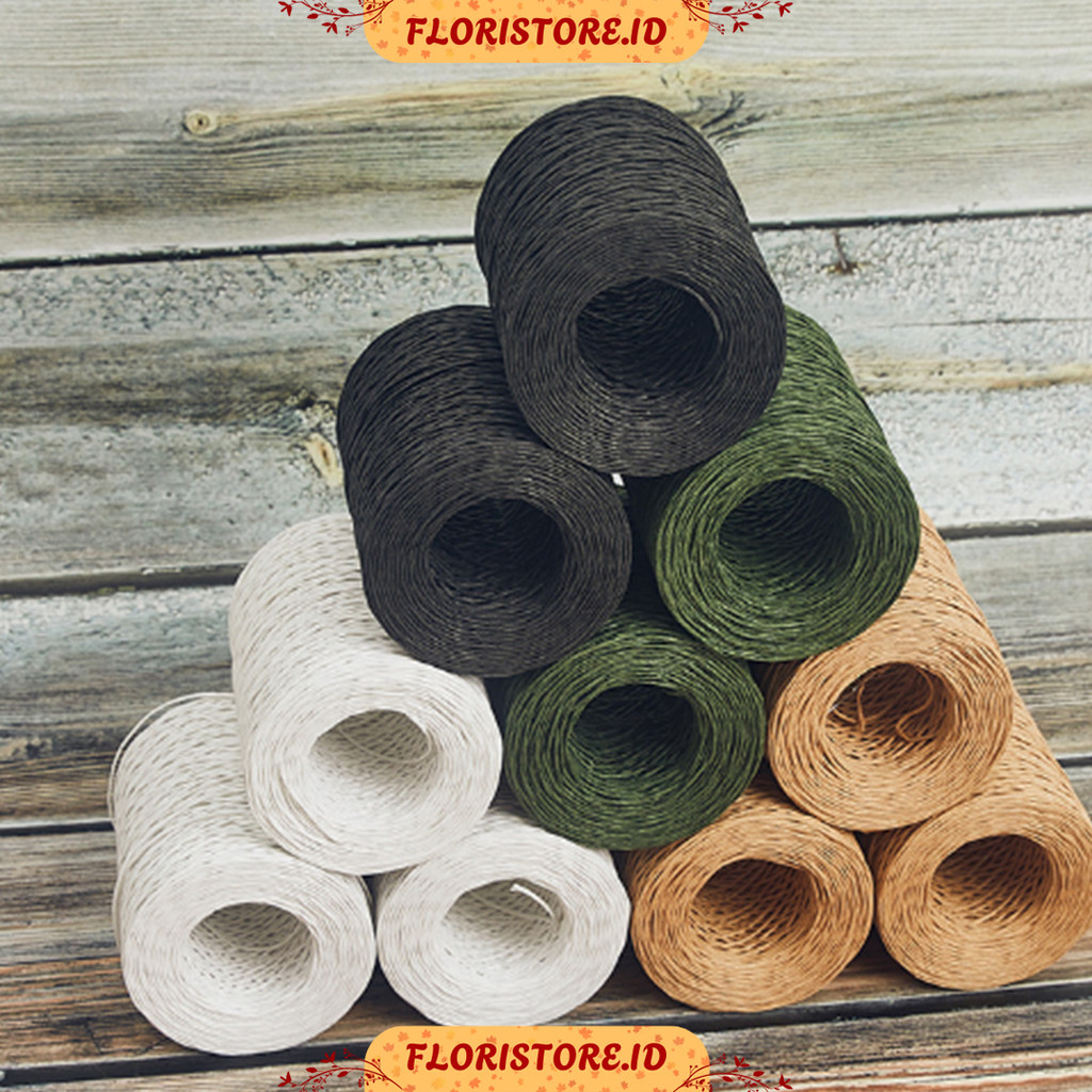 

PAPER ROPE / TALI KERTAS / AKSESORIS BUKET BUNGA / FLORIST SUPPLY