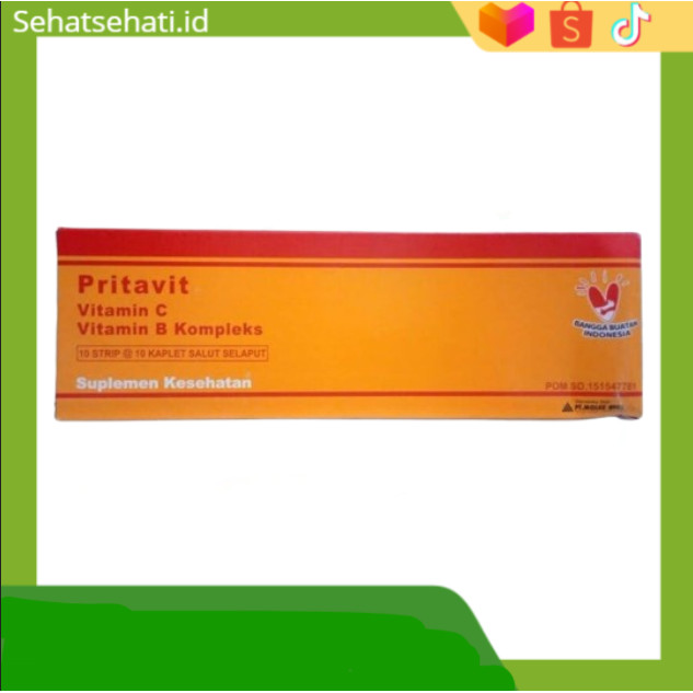 Pritavit suplemen kesehatan 10 x 10 Kapl Suplemen Vitamin Terbaik untuk Kesehatan Optimal