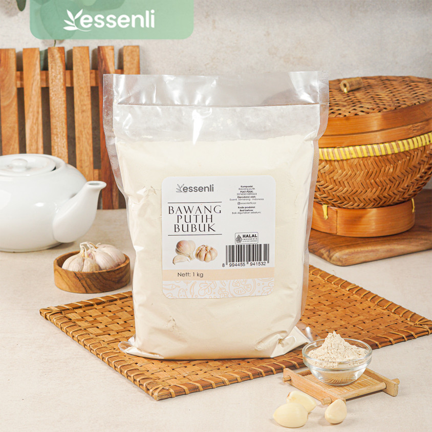 

ESSENLI Bawang Putih Bubuk Bumbu Rempah 1Kg