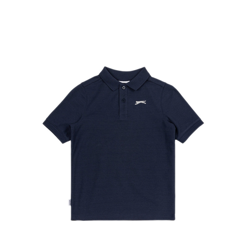 Slazenger Boy's Leisure Short Sleeve Polo Shirts - Navy