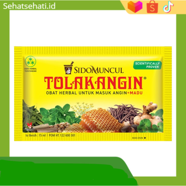 

Tolak Angin Cair Sidomuncul Box 12 Sachet Original