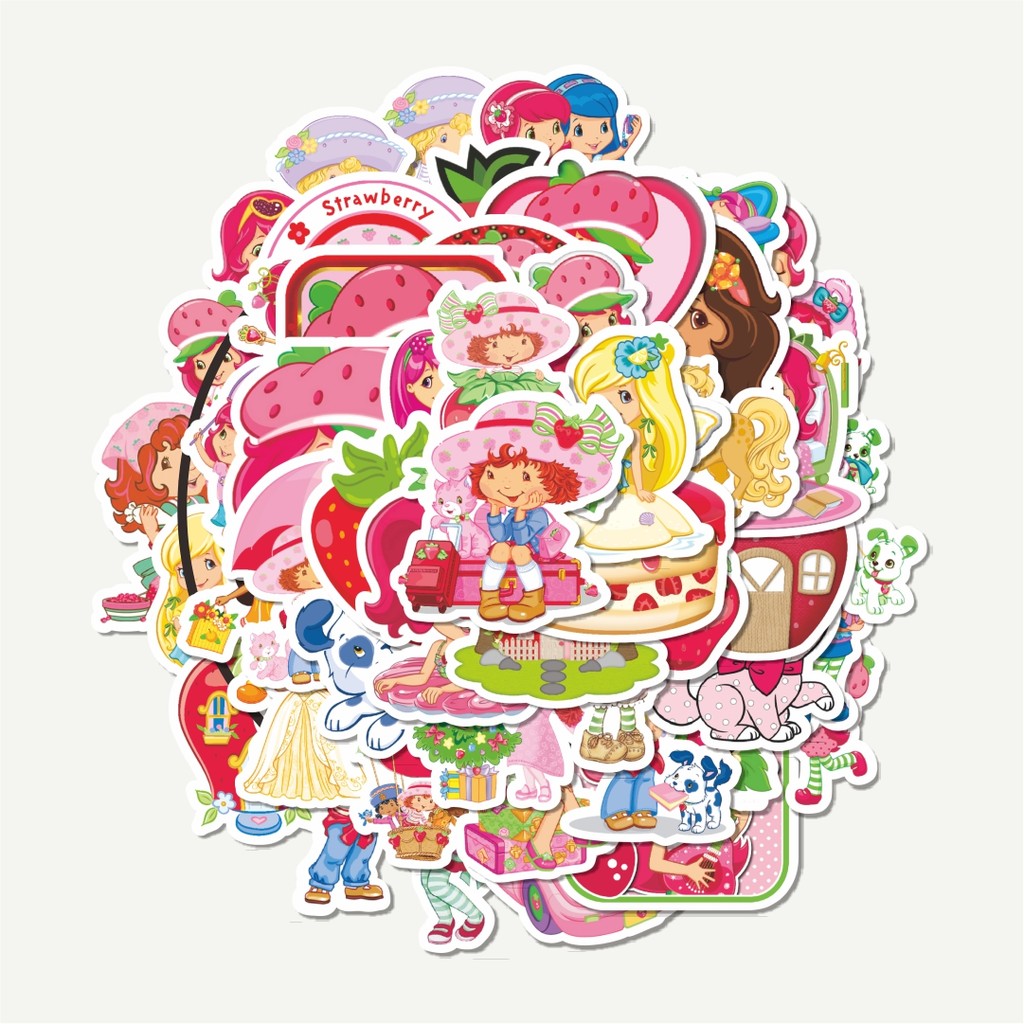 

Sticker Pack Stiker Strawberry Shortcake Series 1 | Sticker TUMBLR | Stiker LAPTOP KOPER HELM