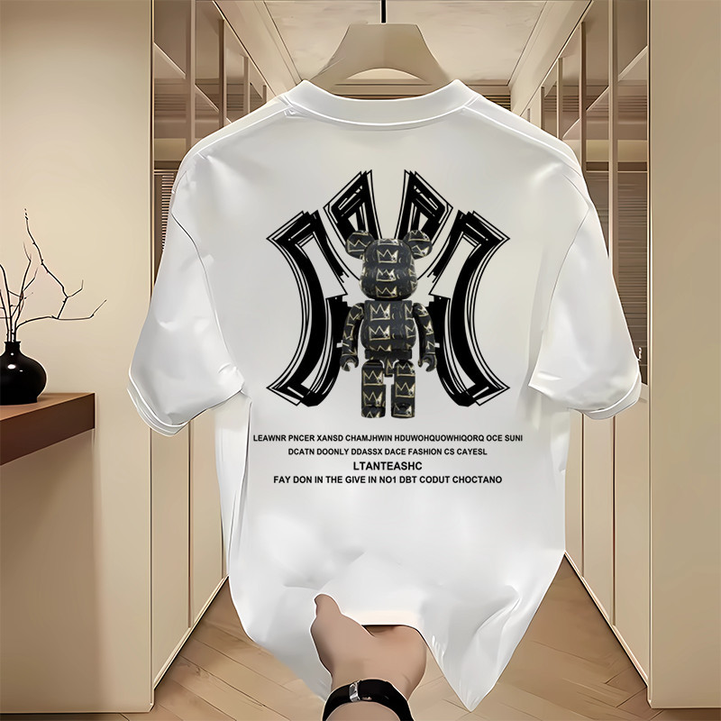 【Oversize 24S cotton100% baju kaos 】 kaos ny original 100% Kaos Cotton Heavyweight Pria Wanita  Unis