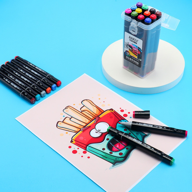 

Spidol Warna Baoke MP 2931-12 – 12 Warna untuk Gambar & Menulis