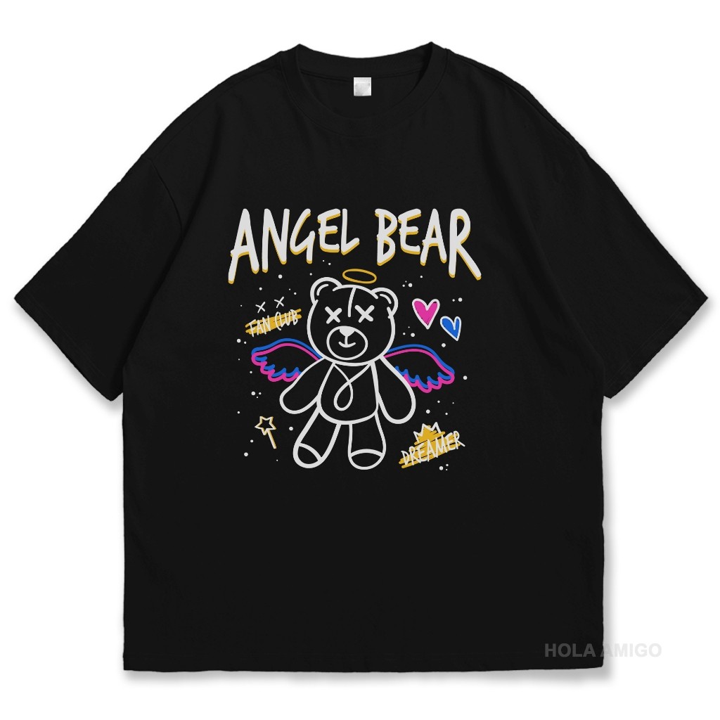 [BS] Kaos / Baju Distro Streetwear Teddy Bear Angel Bear