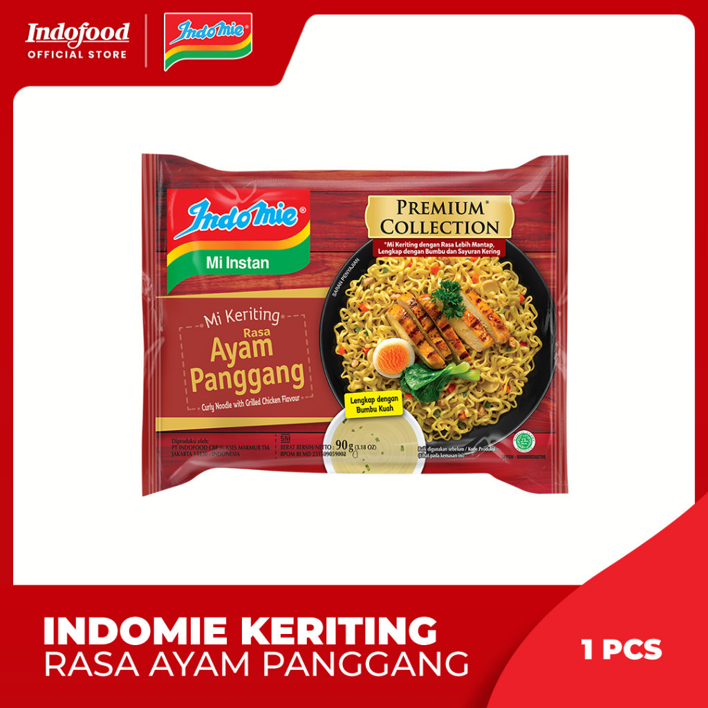 

Indomie Keriting Rasa Ayam Panggang