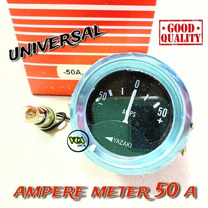 AMPERE METER/ AMPERE CAS AKI 50A UNIVERSAL YAZAKI