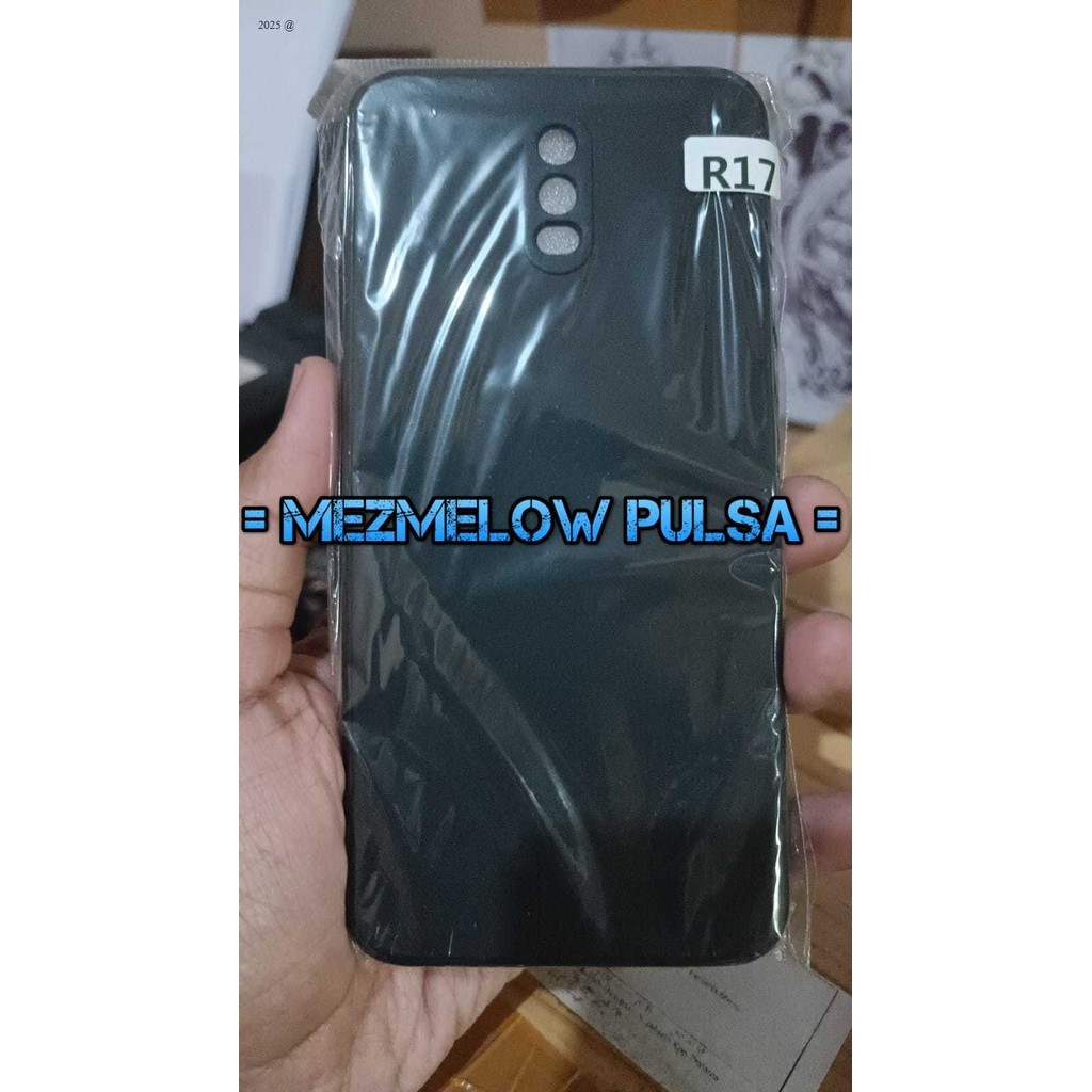 TPU Straight Edge Casing Caseng Silicone Softcase OPPO R17 BIASA - Gambar 2
