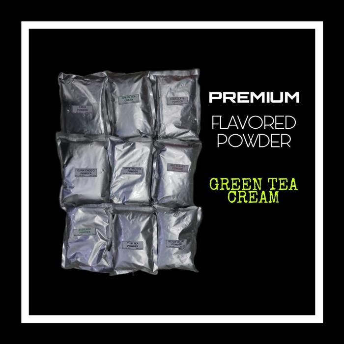 

Hot Produk Premium Green Tea Cream - Milk Based Beverage Powder 500gr Terbaik dan Terlaris