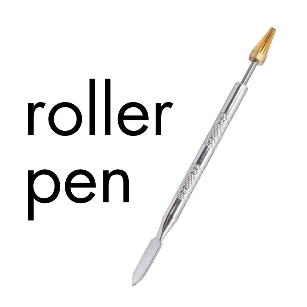 

COD Alat Cat Pinggiran Tepi Kulit - Leather Edge Dye Roller Pen