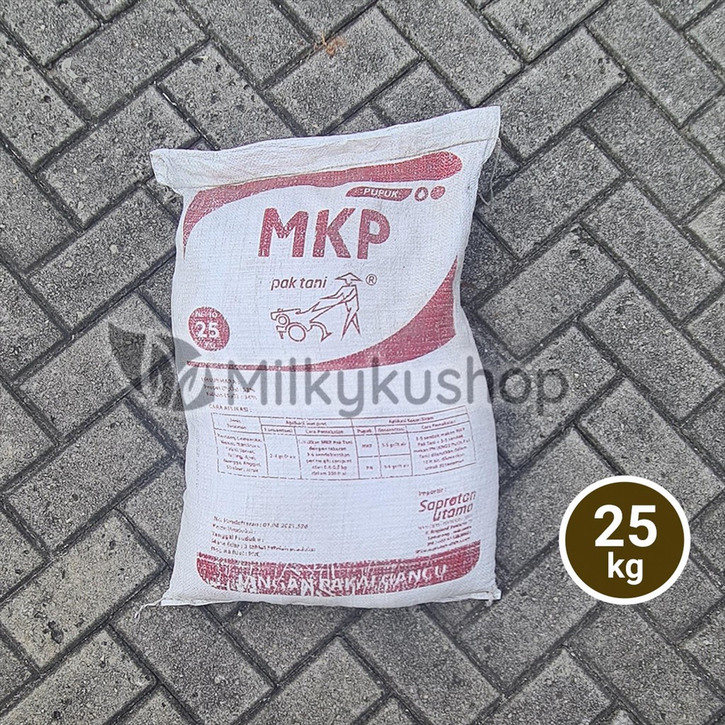 PUPUK MKP PAK TANI 25 KG KEMASAN PABRIK VIA GOSEND GRAB