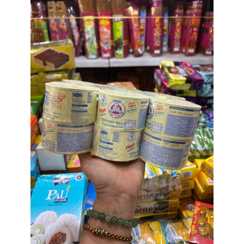 

susu beruangThailand/bear brand susu Nestlé high calcium isi 6 pcs exp 05/2026