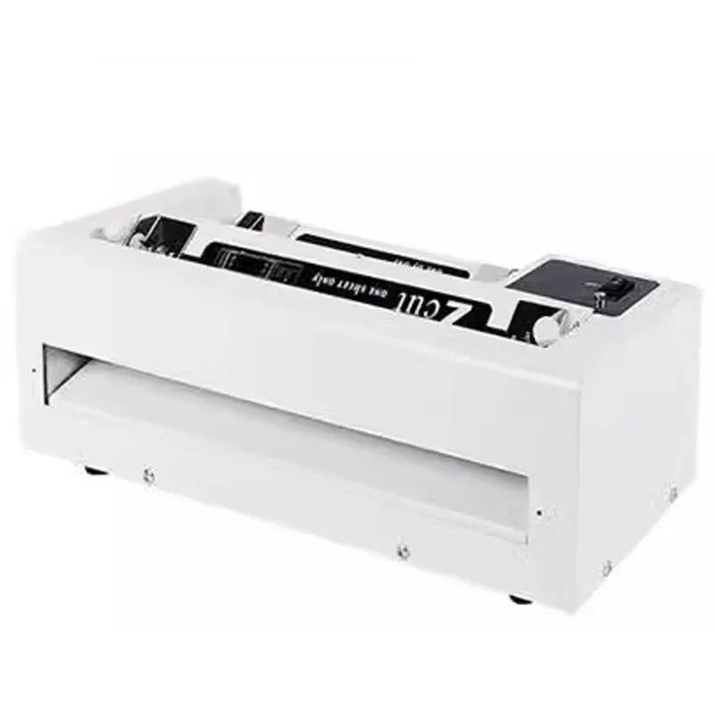 

A4 Heavy Duty Fine Adjustment Electric Business Card Cutter QG-02 Card Cutter 90*54MM Electric Paper Business Card Cutting Tools