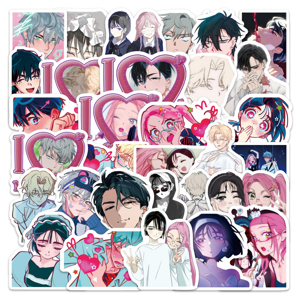 

50Pcs Cartoon Alien Stage Stickers Till Ivan DIY Stickers Scrapbooking Phone Luggage Skateboard Waterproof Decals