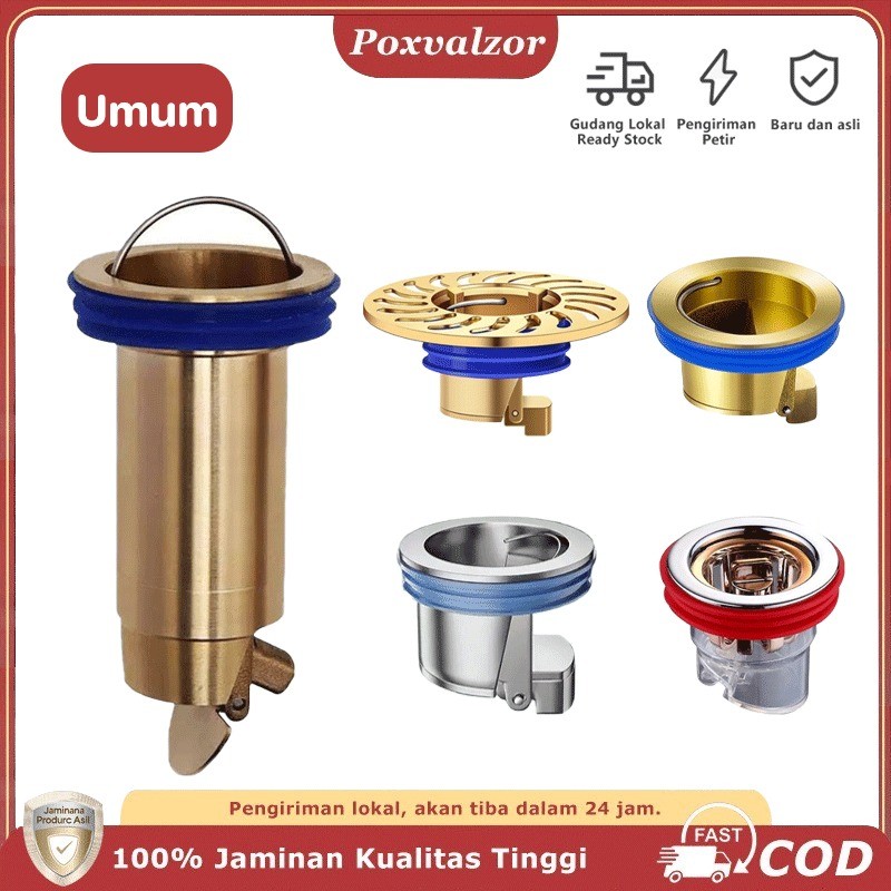 Poxvalzor Katup Penutup Saluran Air / Saluran Air Wastafel Dapur / Penutup Kamar Mandi Floor Drain A