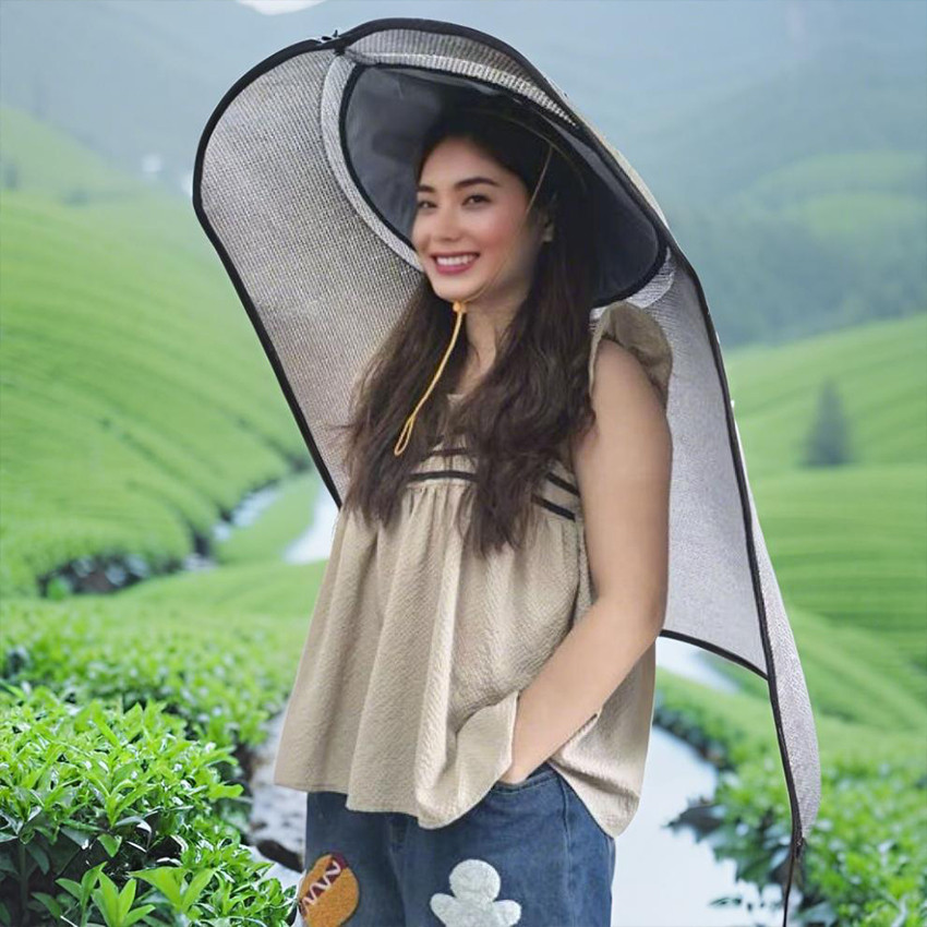 Topi Caping Besar Topi Petani Kerja Sawah Topi Pelindung Matahari Luar Ruangan Topi Mancing Anti