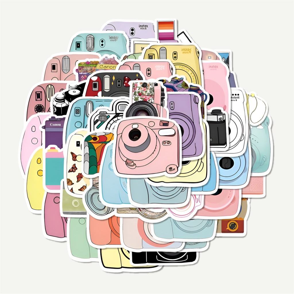 

Sticker Pack Stiker Cute Camera Vector [Kamera Polaroid] | Sticker TUMBLR | Stiker LAPTOP KOPER HELM