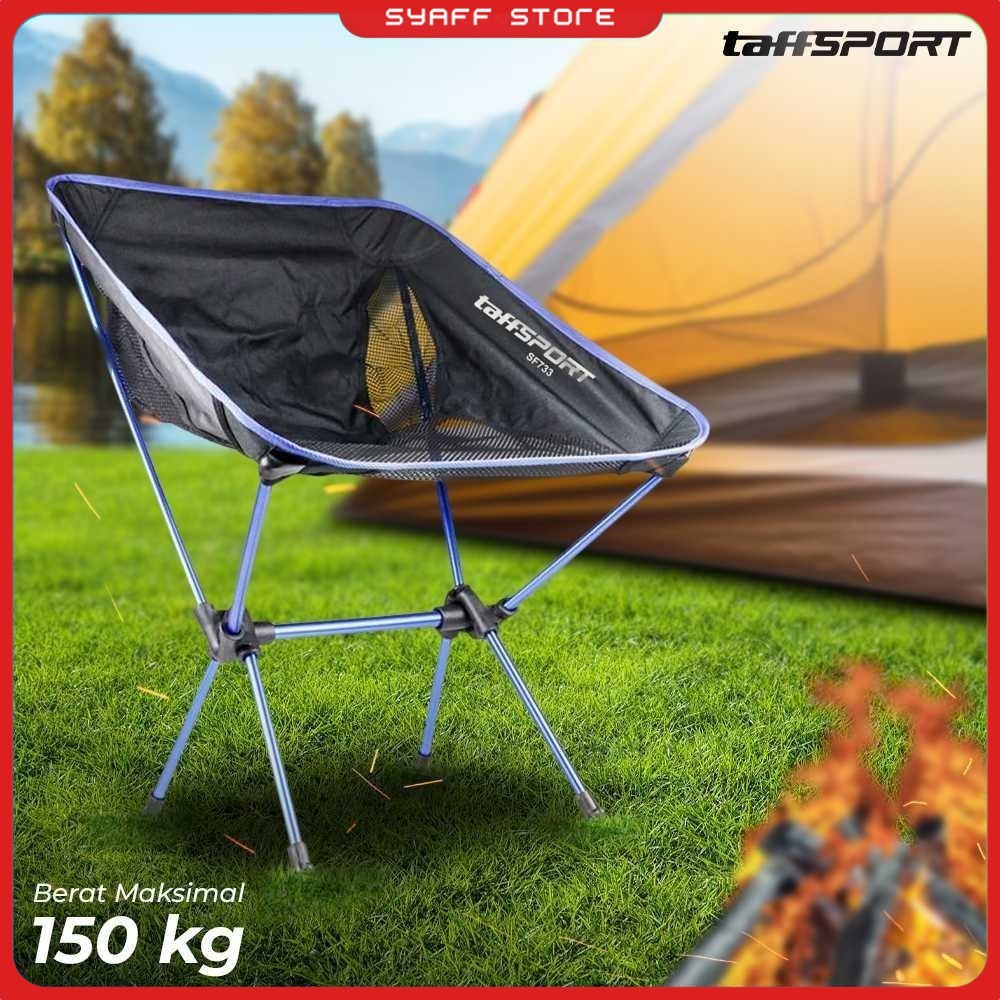 TaffSPORT Kursi Lipat Memancing Folding Fishing Chair - SF733