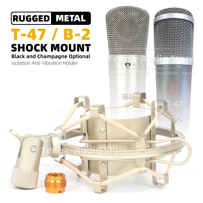 Recording Microphone Spider Suspension Shock Mount Clip Clamp Studio Stand For Behringer B2 Pro T47 
