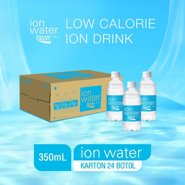 

ION WATER PET 350 ml Karton isi 24 Botol