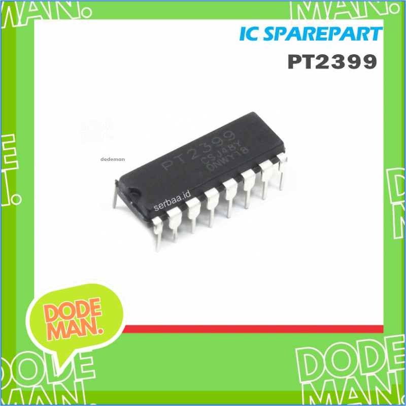 PT2399 CD2399 DIP-16 2399 Audio Digital Reverb Echo Processor IC - DODEMAN