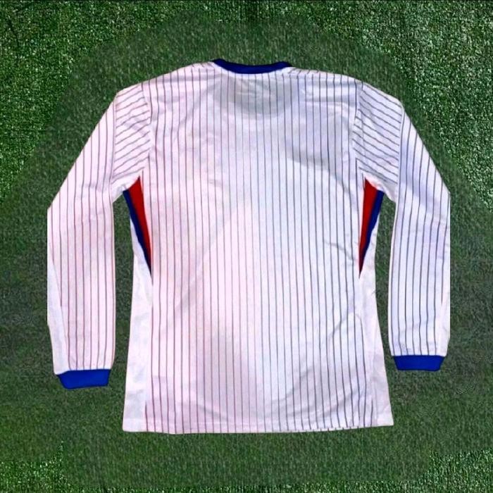 JERSEY BOLA LONGSLEEVE LS PRANCIS AWAY PIALA EROPA 2024 BEST QUALITY