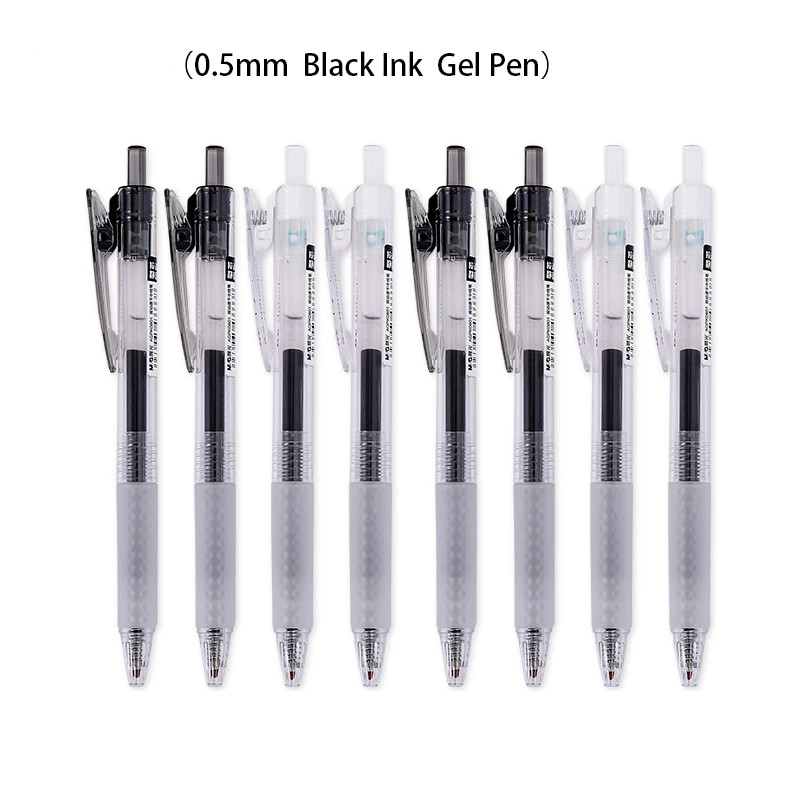 

Pulpen M&G Retractable Gel Pen 0.5mm Fast Drying Black AGPK0801