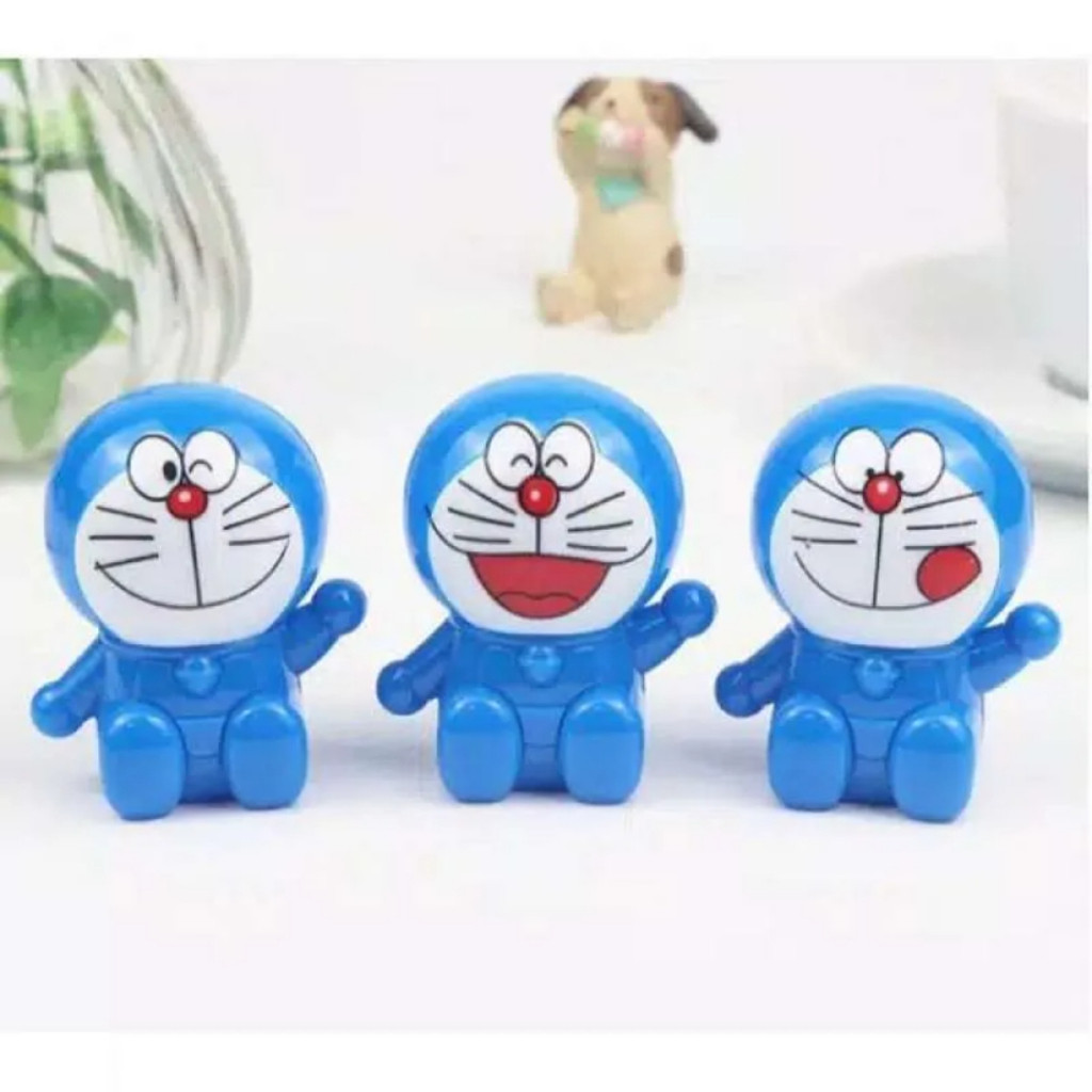 

Serutan Pensil Anak Doraemon Lucu Rautan Baja Tajam Alat Serut Pensil Sekolah Karakter Orotan Imut