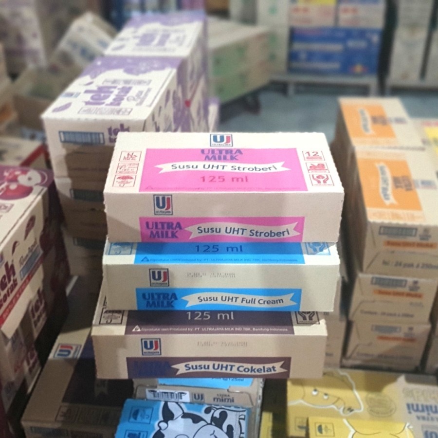 

ED 01.26 CTN 40*125ML - ( BUKAN MIMI ) SUSU ULTRA 125ML PUTIH STROBERI COKLAT / SUSU UHT 125ML (BIASA) ISI 40PCS