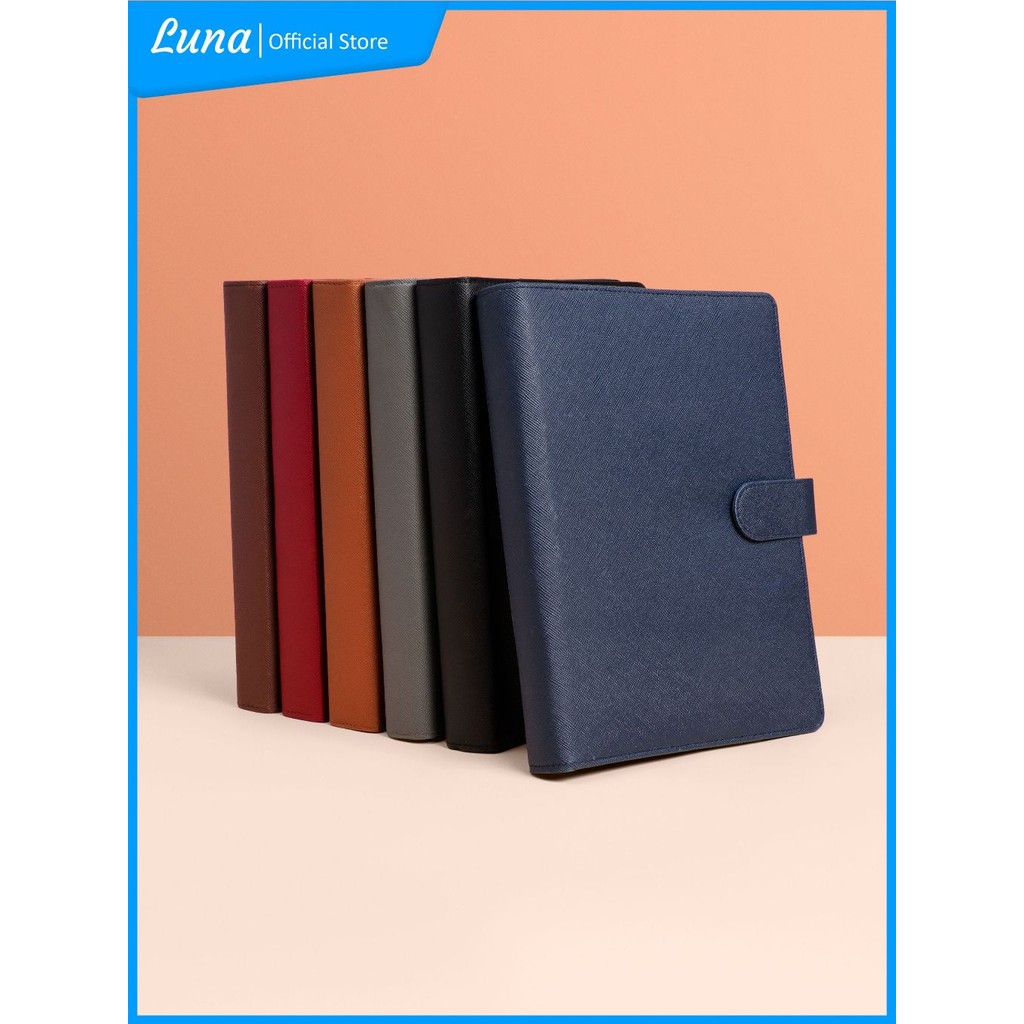 

Binder Agenda Kulit Polos Antimainstream A5 20 Ring Buku Catatan Kuliah A5