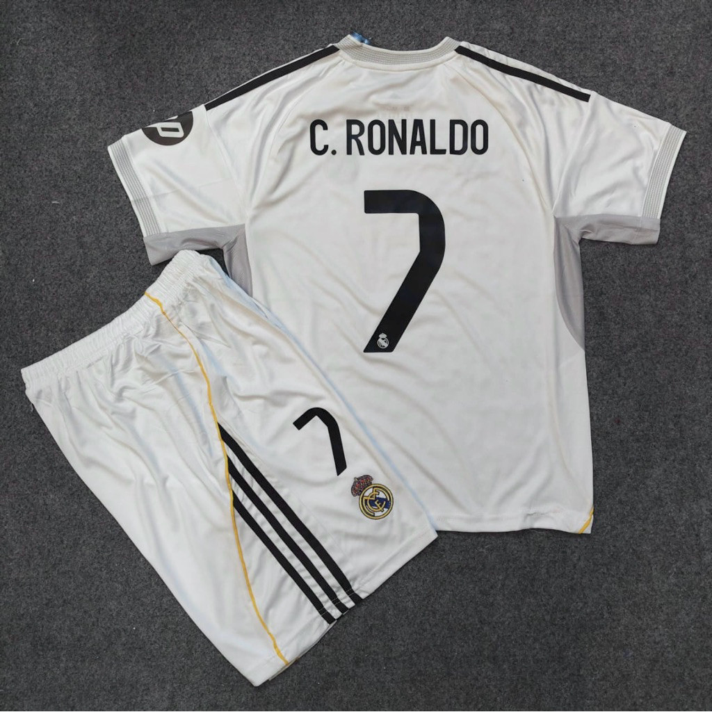 HASBI.SHOP Jersey Setelan Kids M4DR1D 2025/2026 Setelan Bola Anak Seragam Setelan Futsal Sepakbola S