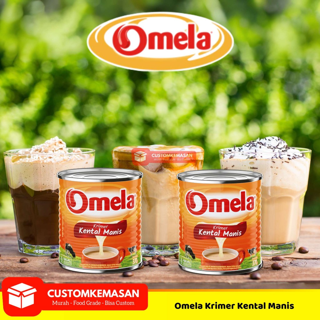 

Omela Krimer Kaleng 370g / Omela Krimer Kental Manis / Kental Manis / Krimer Kental Manis