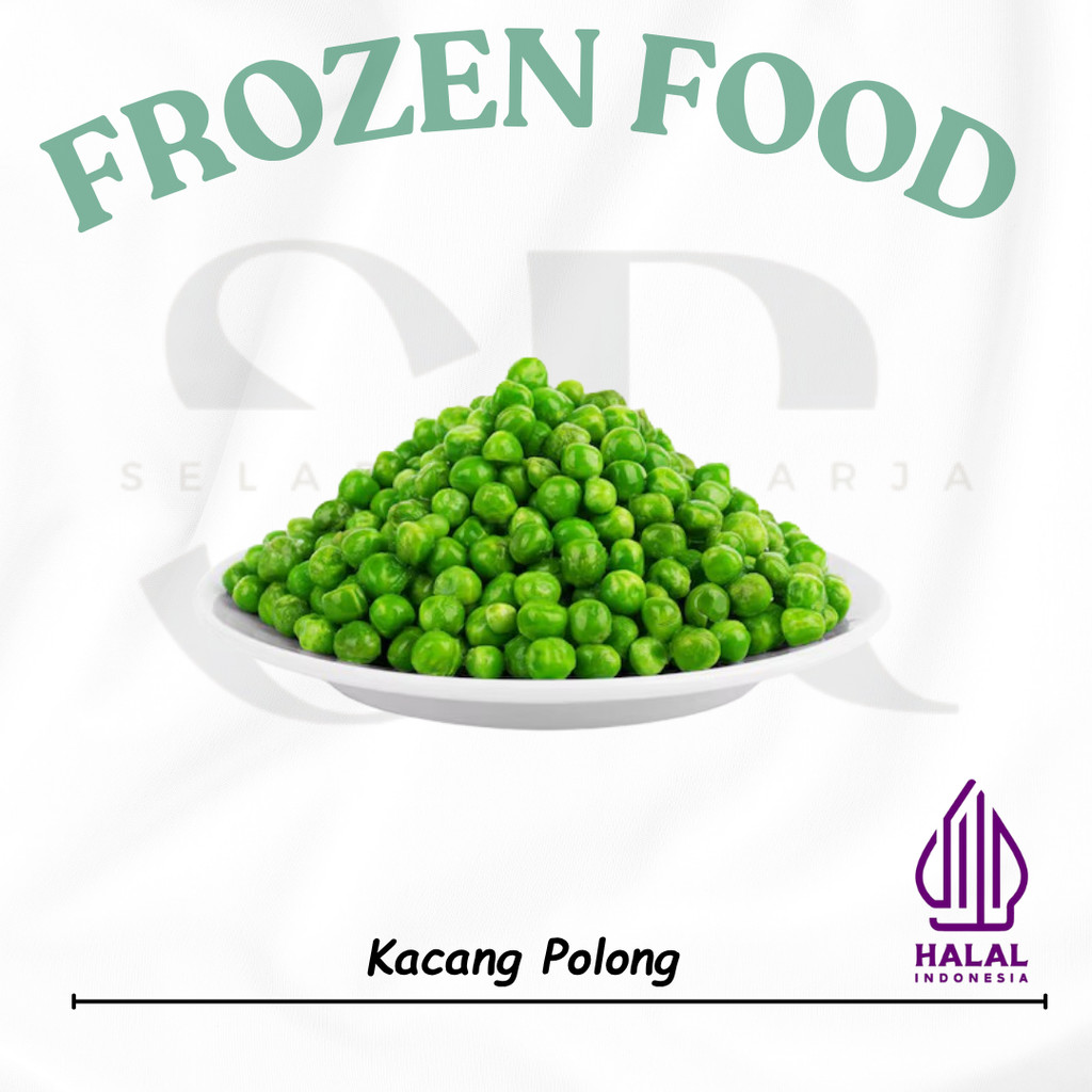 

Kacang Polong Green Peas / Greenpeas 1 Kg Frozen Tangerang Selatan