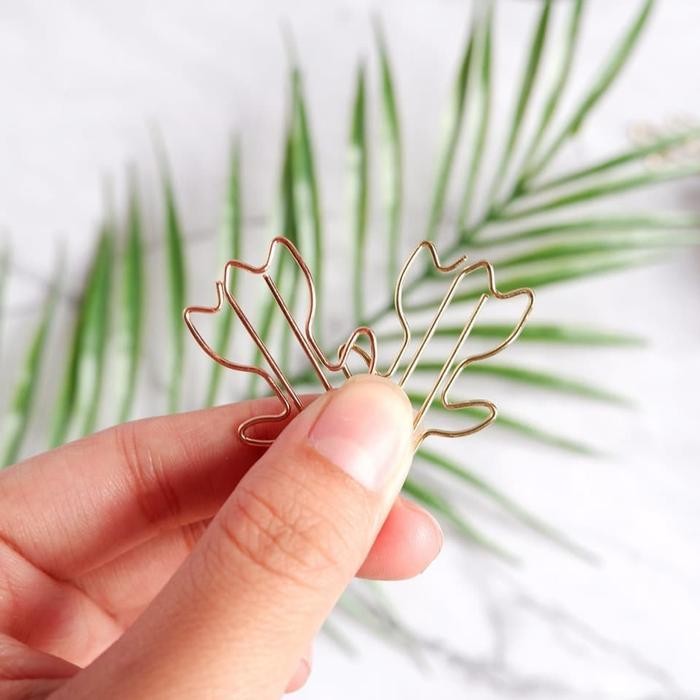 

Promo Plant Shapes Deco Paper Clip 16Pc / Penjepit Kertas Lucu Unik Murah