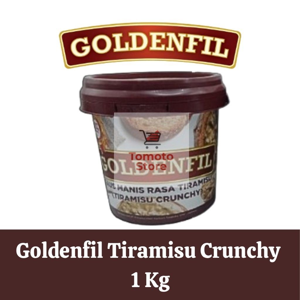 

✨ TOMOTOSTORE ✨ GOLDENFIL Tiramisu Crunchy 1kg / 1 kilogram