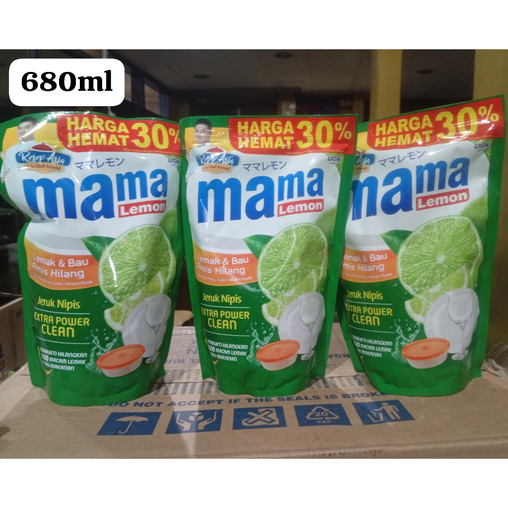 

PROMO Mama Lemon 680 ML Lime Refill 12 Pcs x 680 ml (1 Dus/Karton)