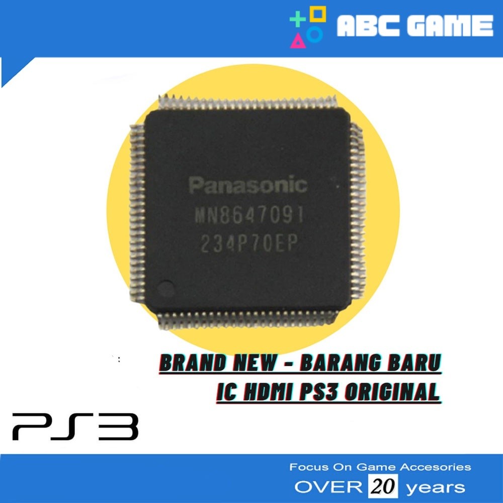 IC HDMI PS3 SLIM New Baru 20xx 25xx Ori Original Bukan Bekas Cabutan