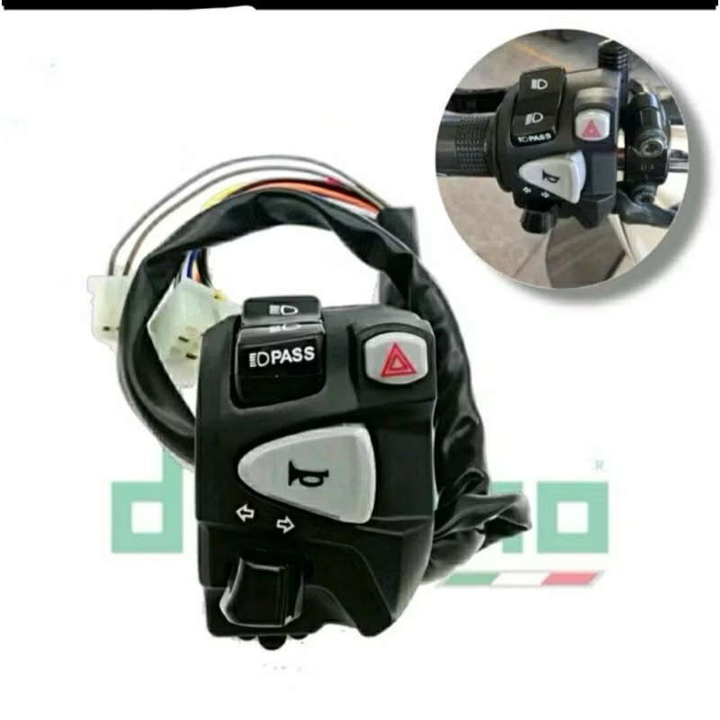 Saklar Kiri Holder Vario 150 Vario 125 Vario 160 Old New Plus Hazard Saklar Kiri Universal
