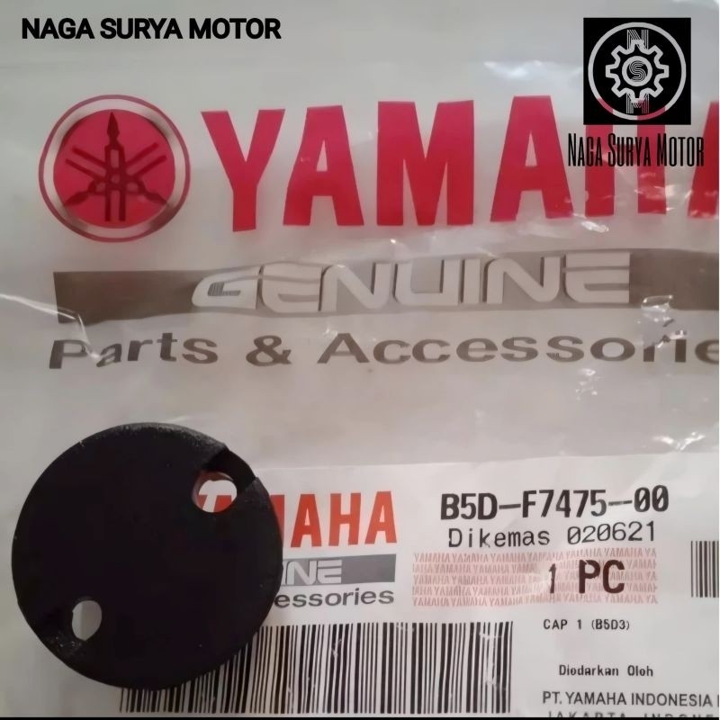 Karet tutup bordes pijakan kaki Yamaha Free Go B5D-F7475-00 ORI YGP