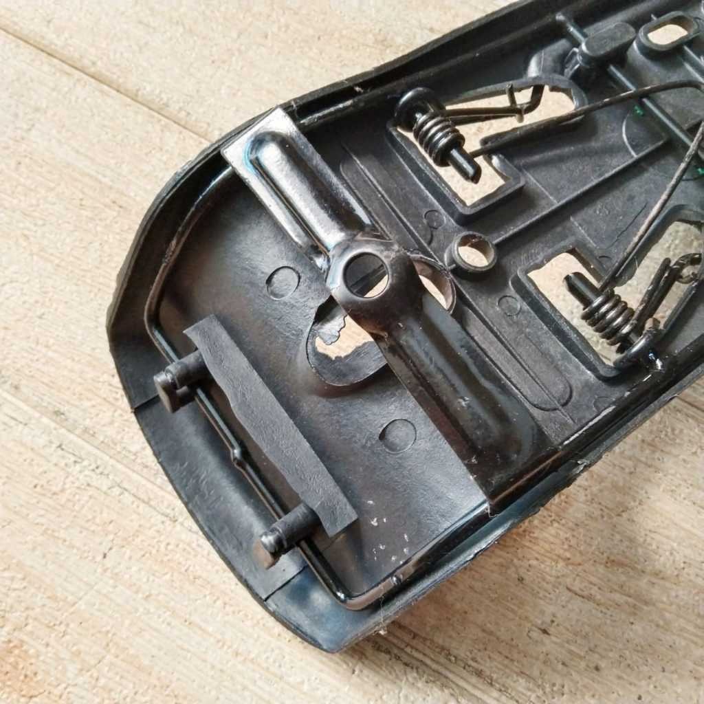 JUAL MURAH RAK JEPIT BAGASI BESI TENGAH DUDUKAN PENJEPIT MANTROL HONDA REVO ABSOLUTE BLADE SUPRA X H