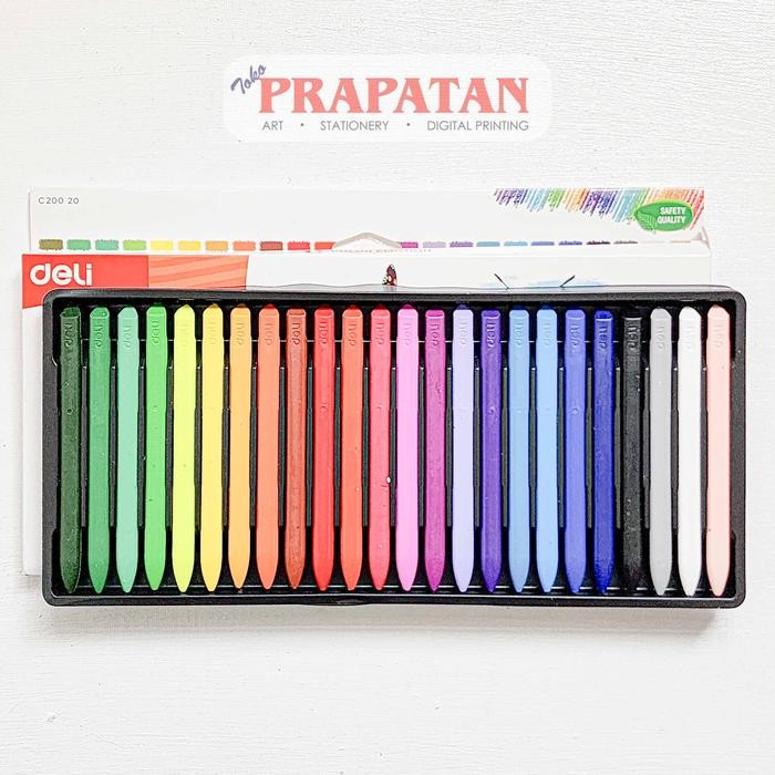 

Deli Plastic Crayon C200 | Crayon Plastik - 12C C20000