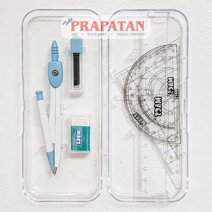 

Macs Mathematical Compasses Set 7 | Jangka - AKIRA PINK