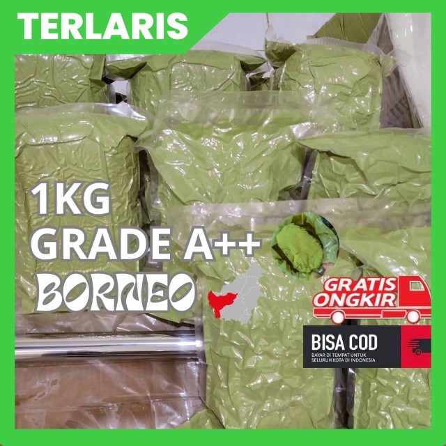 

Purik Kalbar Green Asli Hulu Keratouhm Powder A+++(S+) 1kg